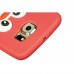 Samsung Galaxy S6 - 3D Silicone Penguin Soft Protective Phone Cover Case - Red